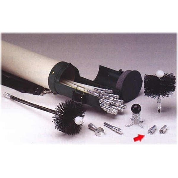 Integra Miltex A.W. Perkins Co 2723 Pro-spin To RoVac Adaptor  Prospin On Brush End  RoVac On Drill End 60135